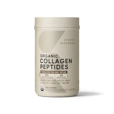 Sports Research Collagen Peptides Powder, 24 oz.