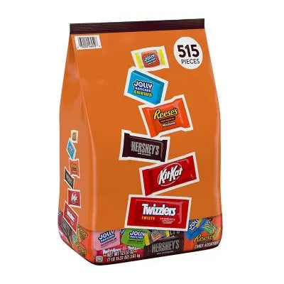 HERSHEY'S Variety Pack Halloween Candy, 515 pcs.