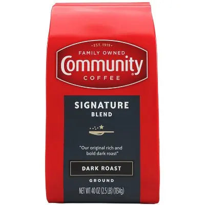 Community Coffee Ground Signature Blend, 40 oz.