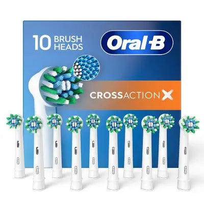 Oral-B CrossAction X Replacement Brush Heads (10 ct.)
