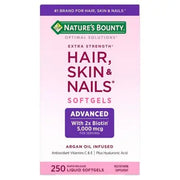 Nature's Bounty Optimal Solutions Advanced Hair, Skin & Nails Softgels, 250 ct.