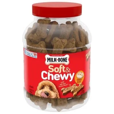 Milk-Bone, Hühnchen-Rezept, weiche und zähe Hundesnacks, 1049 g.