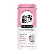Wonderbelly Strawberry Milkshake Antacid Tablets 120 ct.