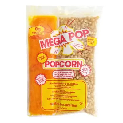 Gold Medal Mega Pop Popcorn Kit, 10.6 oz., 24 pk.