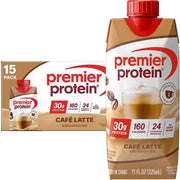 Premier Protein 30g High Protein Shake, CafÃ© Latte 11 fl. oz., 15 pk.