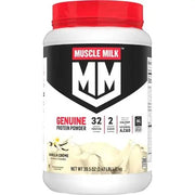 Muscle Milk Genuine 32g Whey Protein Powder, Vanilla Cream, 2.47 lbs.