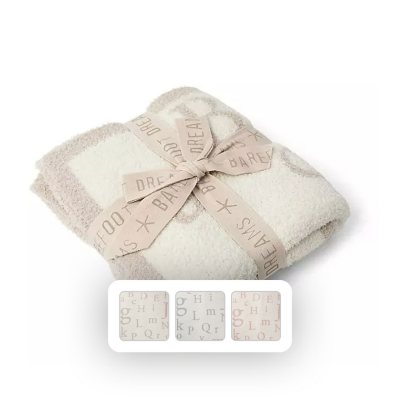 Barefoot Dreams CozyChic ABC Blanket