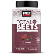 Force Factor Total Beets Soft Chews, Acai Berry, 90 ct.