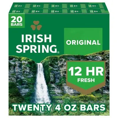 Irish Spring Seifenstück, Original Clean, 4 oz., 20 Stück