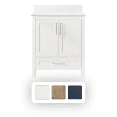 OVE Decors Kansas 30" W x 19" D Freestanding Bathroom Vanity With Sink