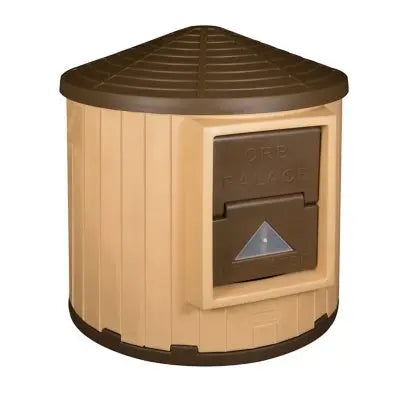 ASL Solutions Isolierte Kolossal Runde Scheune Premium Palast Hundehütte, Farbe wählbar