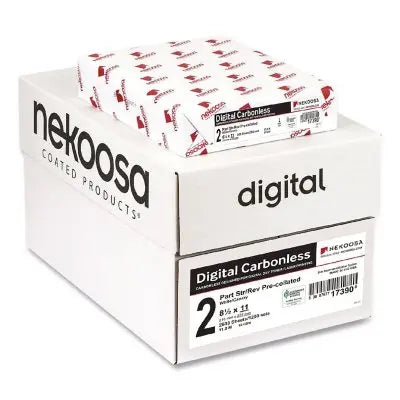 Nekoosa – Fast Pack Digital Durchschreibepapier, 2-teilig, fortlaufende Reihenfolge – Karton