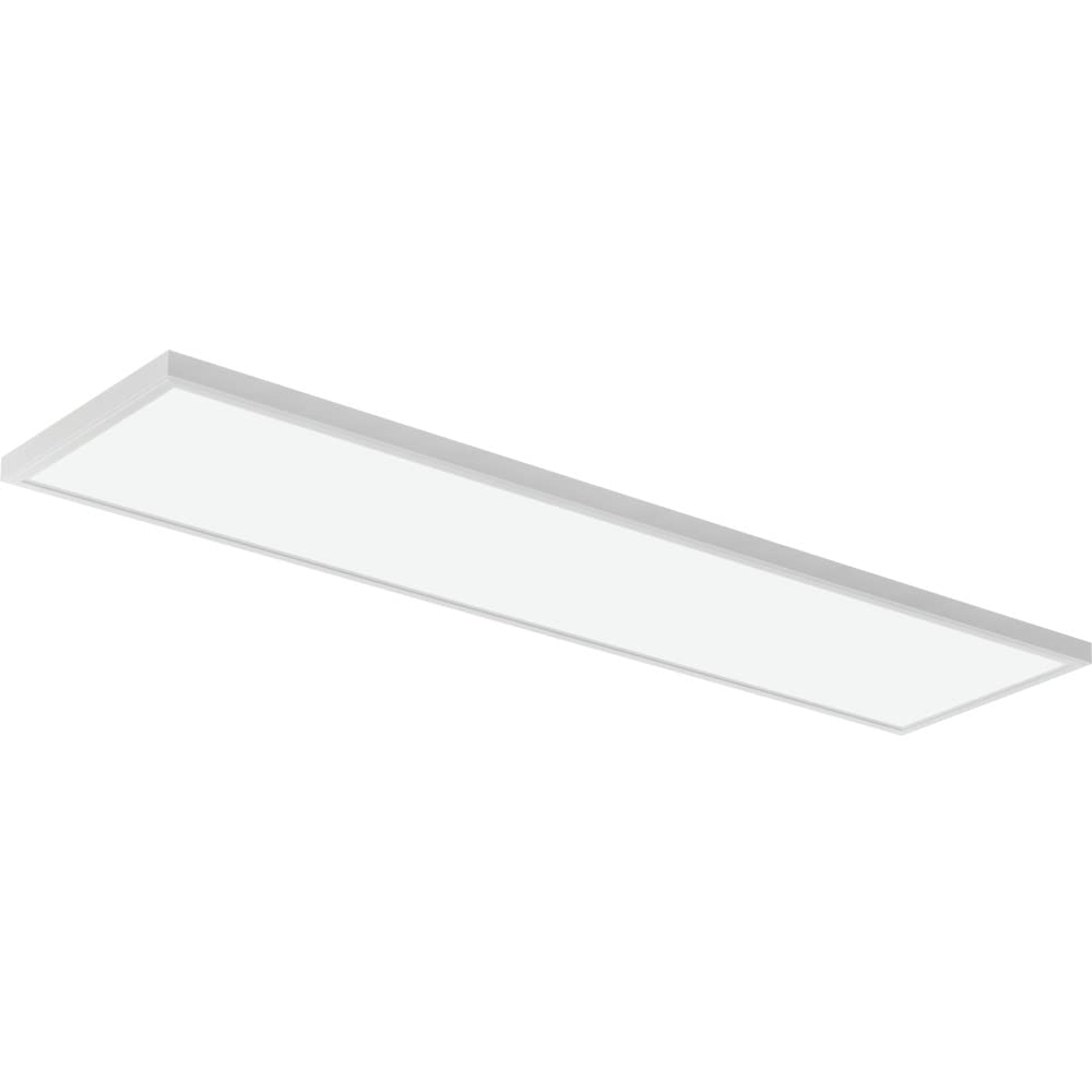 Lithonia Lighting CPANL 1x4 LED Flachbildschirmleuchte, 1 x 4 Fuß LED-Lichtpaneel, Deckenleuchte, 4000 Lumen, 3500K/4000K/5000K umschaltbare CCT, inklusive direkter Deckenhalterung, Weiß