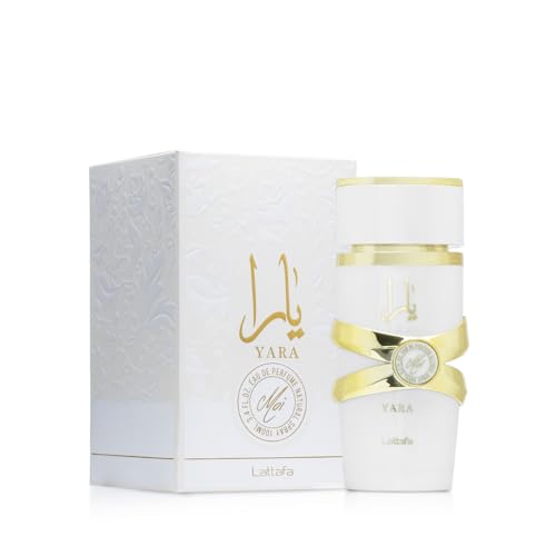 Lattafa Yara Moi - Floral, Fruity, Gourmand - Eau de Parfum Long-Lasting Fragrance for Women, 3.40 Ounce / 100 ml