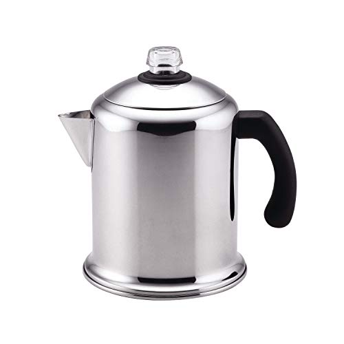 Farberware Classic Yosemite Stainless Steel Coffee Percolator - 8 Cup, Silver