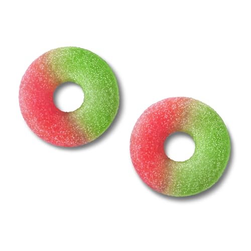 OLLY Fiber Gummy Rings, 5g Prebiotic Fiber, FOS (Fructo-oligosaccharides), Digestive Support, Berry Melon 50ct