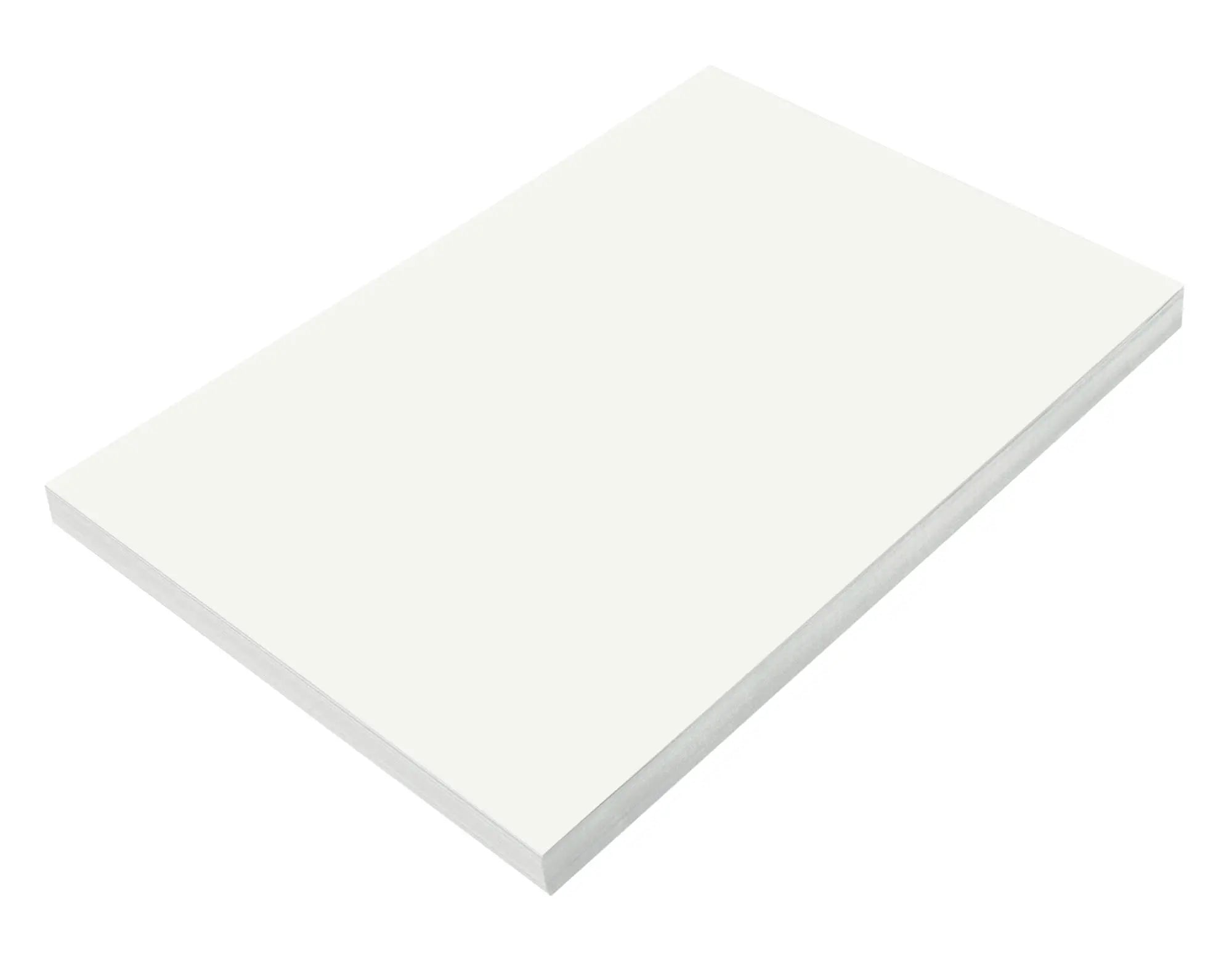 Prang (Formerly SunWorks) Construction Paper, White, 12" x 18", 100 Sheets