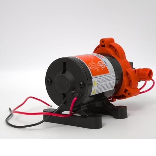 SEAFLO 33 Series 12V DC RV/Camper/Boat/Off-Grid Fresh Water Pressure Pump –12V, 3.0 GPM, 45 PSI, On Demand Self-Priming, Built-In Pressure Switch - NSF, CE & Rohs Certified, UL Listed, 4-Year Warranty