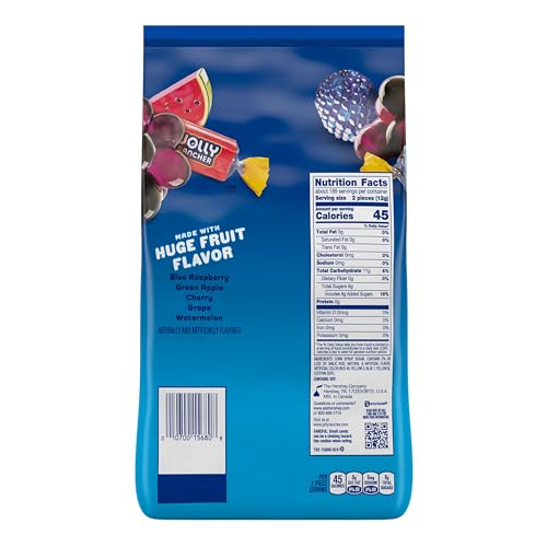 JOLLY RANCHER Assorted Fruit Flavored Hard Candy Bulk Bag, Halloween Candy, 5 lb
