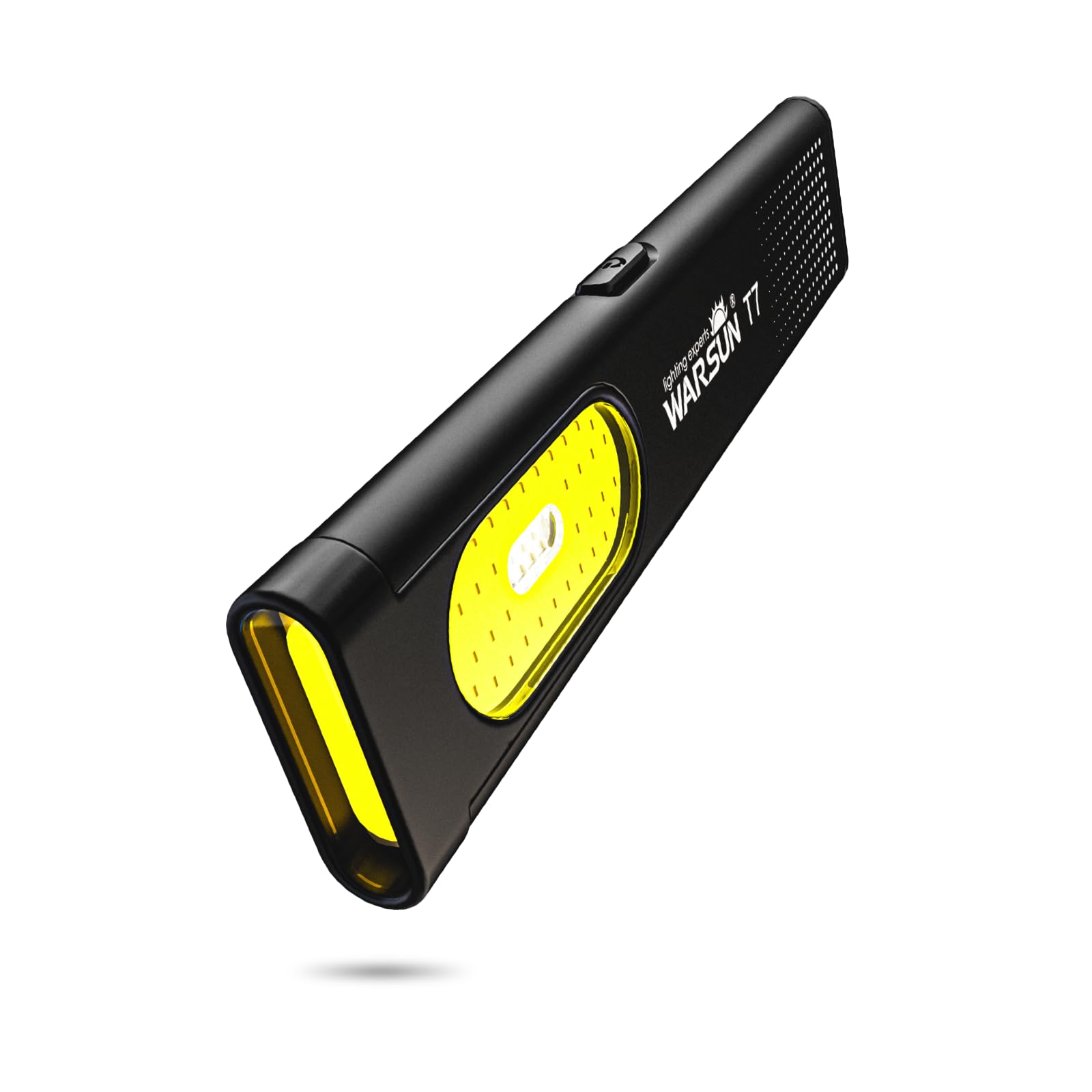WARSUN Kompakte Multi-Modus Taschen-LED-Taschenlampe - 675LM, USB-C wiederaufladbar, IPX4, Dual Material, Rot/Blau Stroboskop, für Alltag & Reisen