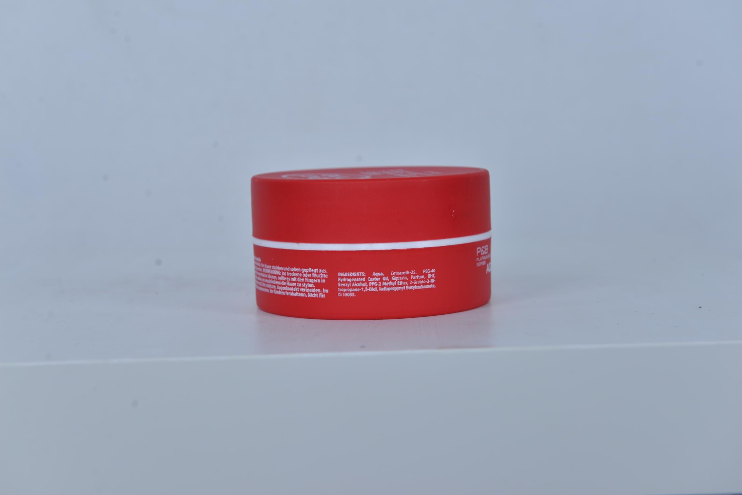 Redone Hair Wax Red 150 ml | Edge Control | Ultra Hold | Hair Wax for Men and Women | Strawberry Fragrance | Maximum Control