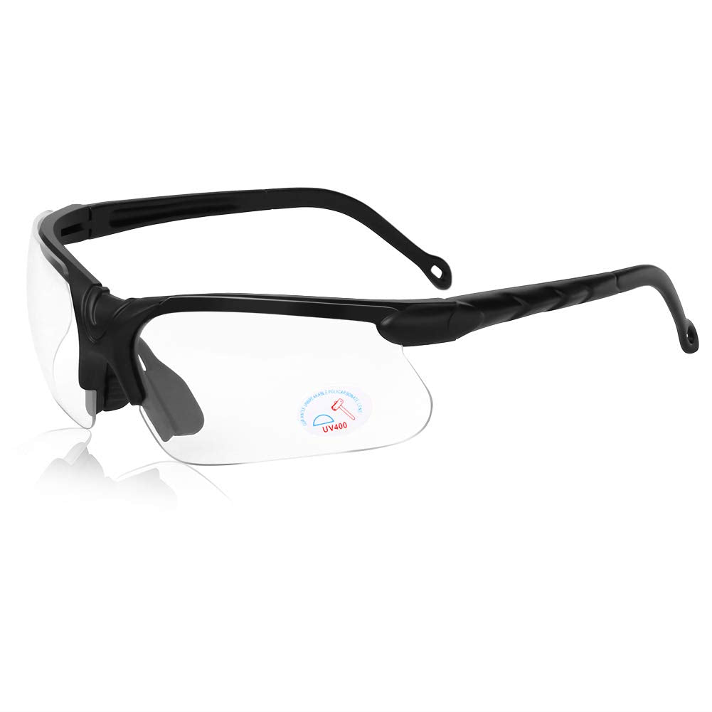 xaegistac Shooting Glasses with Case Anti Fog Hunting Safety Glasses for Men Women (Clear)