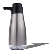 AIKE 15fl.oz Stainless Steel Liquid Soap Dispenser for Dish and Hand Soap