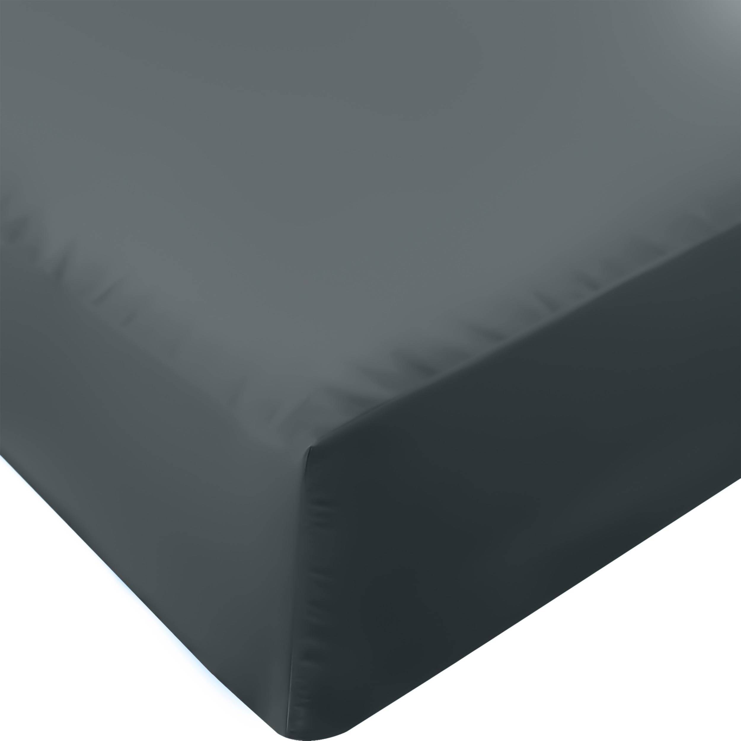 Utopia Bedding Spannbettlaken Queen – Spannbetttuch – Tiefe Taschen – Weiche Mikrofaser – Schrumpf- und farbbeständig – Pflegeleicht – Nur 1 Spannbettlaken (Grau)