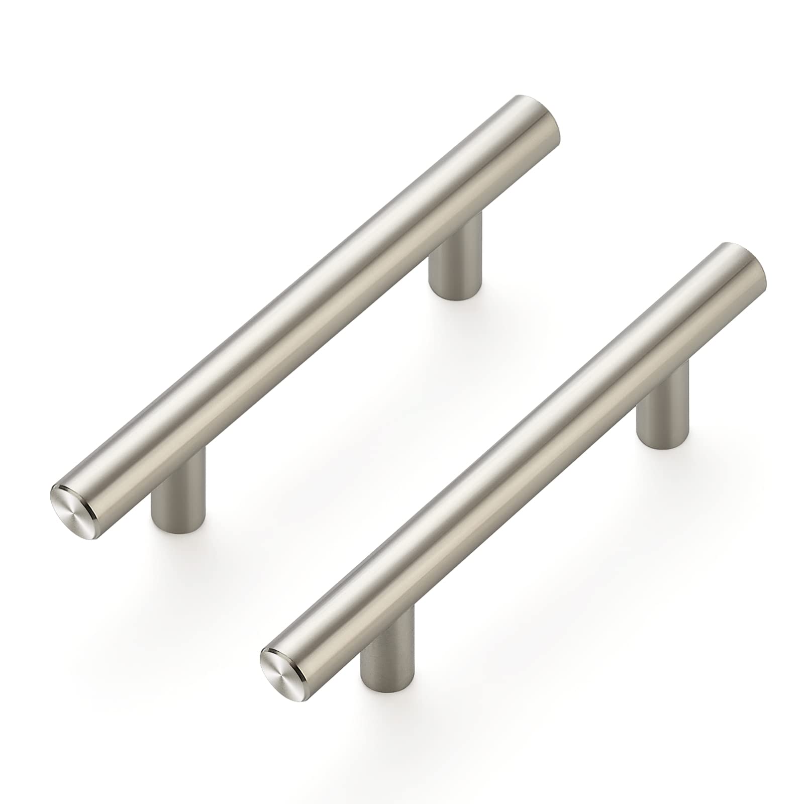 Ravinte 30er Pack 5'' Schrankgriffe Gebürstetes Nickel Edelstahl Küchenschubladengriffe Schrankgriffe 3" Lochabstand