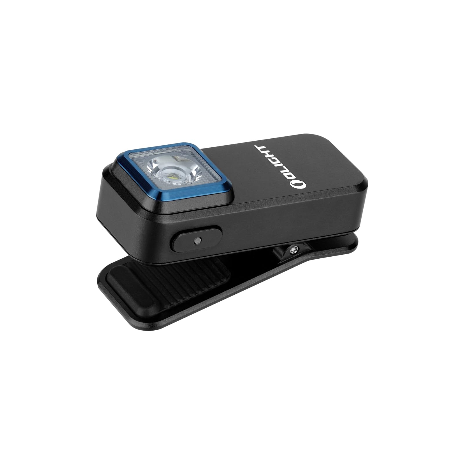 OLIGHT Oclip Wiederaufladbare EDC Taschenlampe 300 Lumen, Duale Lichtquellen, Kompakte Taschenclip-Leuchte, Praktisches USB-C Laden, Magnetische Taschenlampen für Arbeit, Radfahren, Notfälle, Signalwerkzeug (Schwarz)