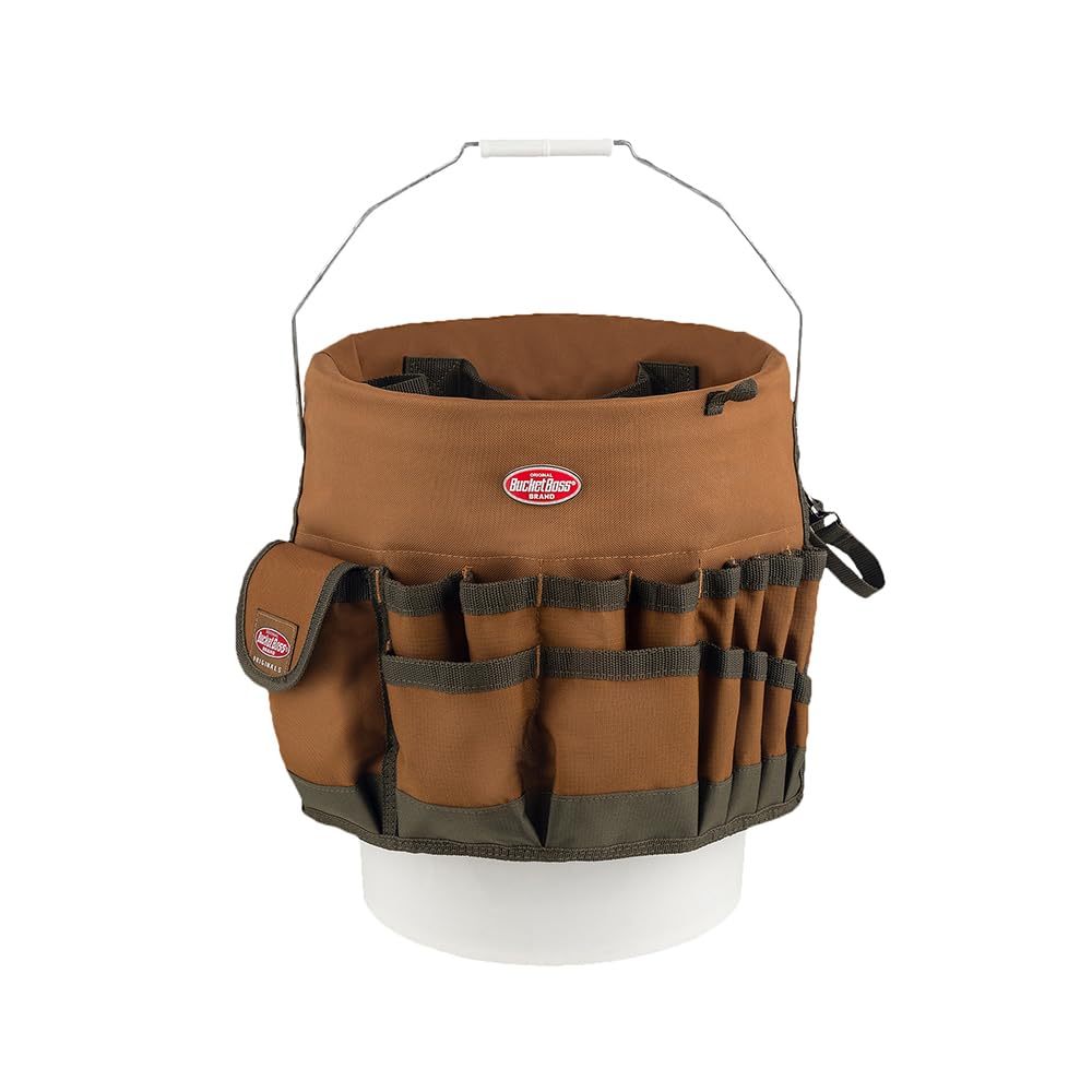 Bucket Boss The Bucketeer Eimer-Werkzeugorganizer in Braun, 10030