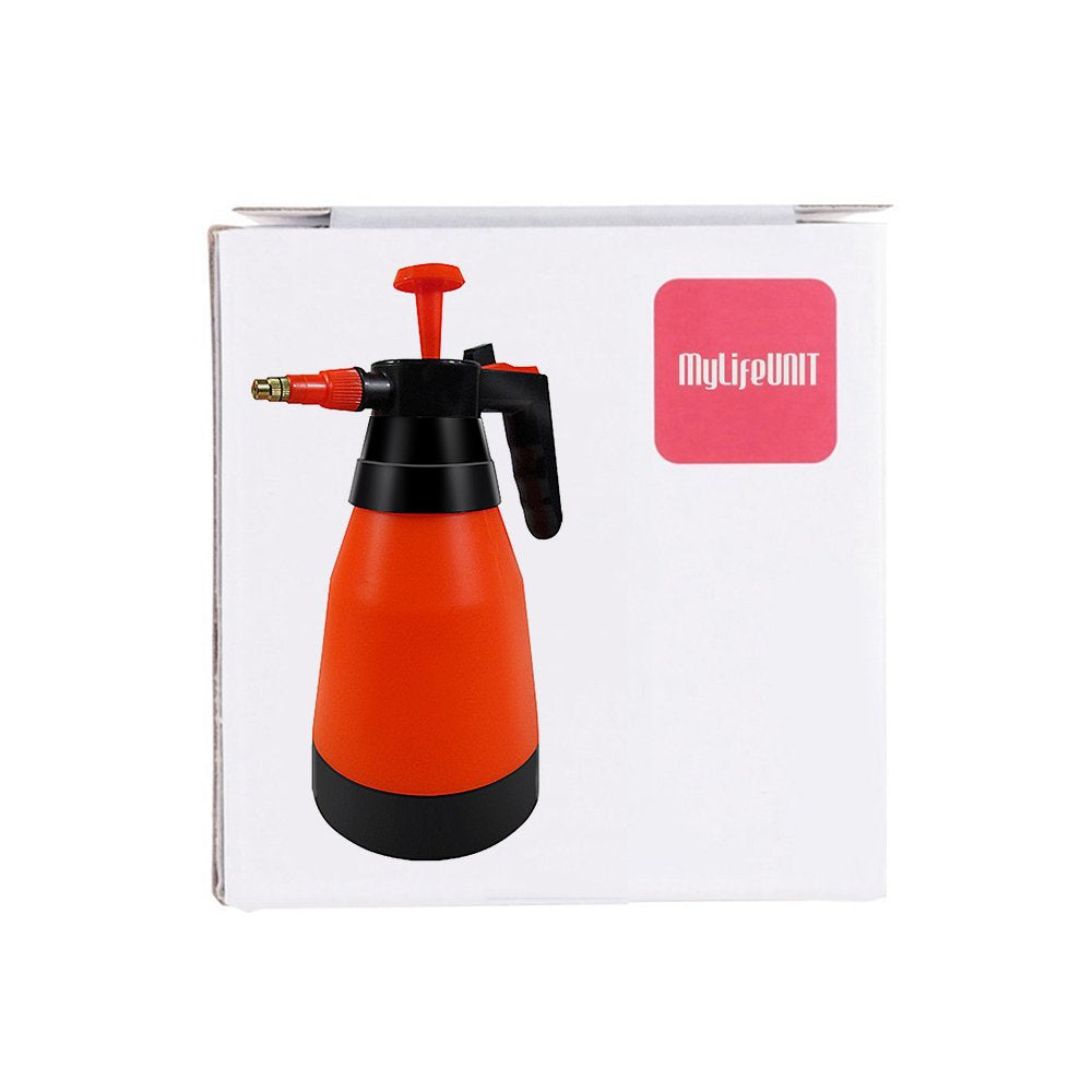MyLifeUNIT Hand Pressure Sprayer, Spray Bottle with Adjustable Pressure Nozzle for Plants, 35 OZ