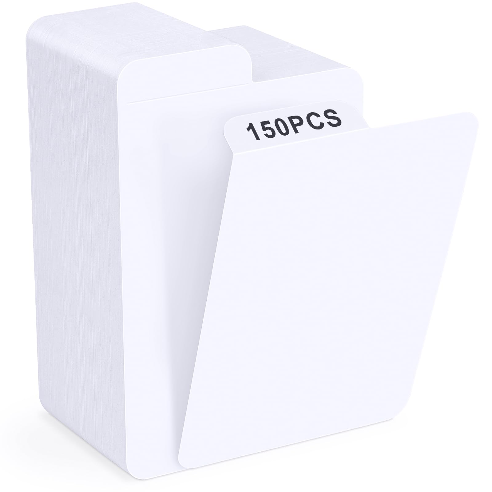 Trading Card Dividers, 150PCS Paper Divider Cards for Storage Boxes, Baseball/MTG/TCG/Sports/Game Cards Organizer, Standard Card-Vertical