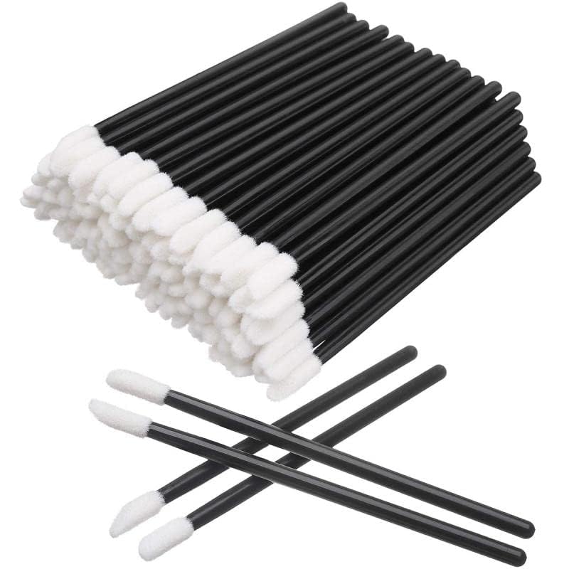 GoWorth 200Pcs/Set Disposable Lip Brushes Make Up Brush Lipstick Lip Gloss Wands Applicator Tool Makeup Beauty Tool Kits