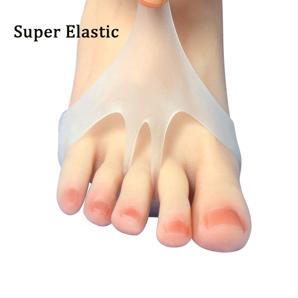Hoogoo Toe Pads Ball of Toe Cushions Metatarsal Pads Ball of Foot Pads Callus Foot Pain Relief Bunion Forefoot Cushioning Relief Women