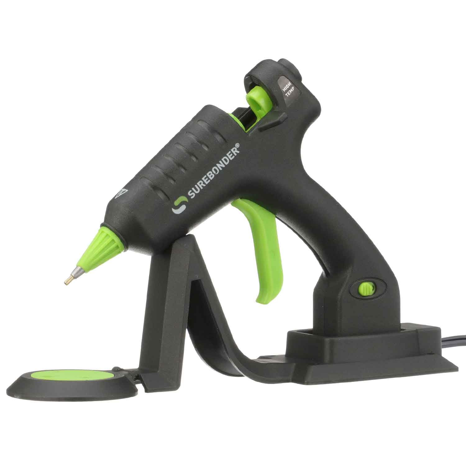Surebonder Kabellose/Kabelgebundene Hochtemperatur-Mini-Heißklebepistole mit feiner Spitze für detaillierte Bastel- und Heimwerkerprojekte, 20 Watt (CL-195F)