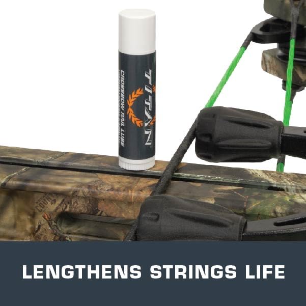 Allen Company Titan Crossbow String Wax for Synthetic Bowstrings and Rail Lube - Bow Hunting and Shooting Accessories - 2-Pack