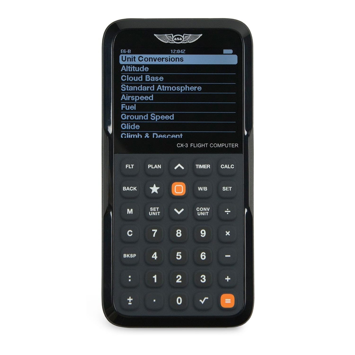 ASA CX-3 Flight Computer – Advanced Electronic E6B for Accurate Flight Planning and FAA Exam Preparation