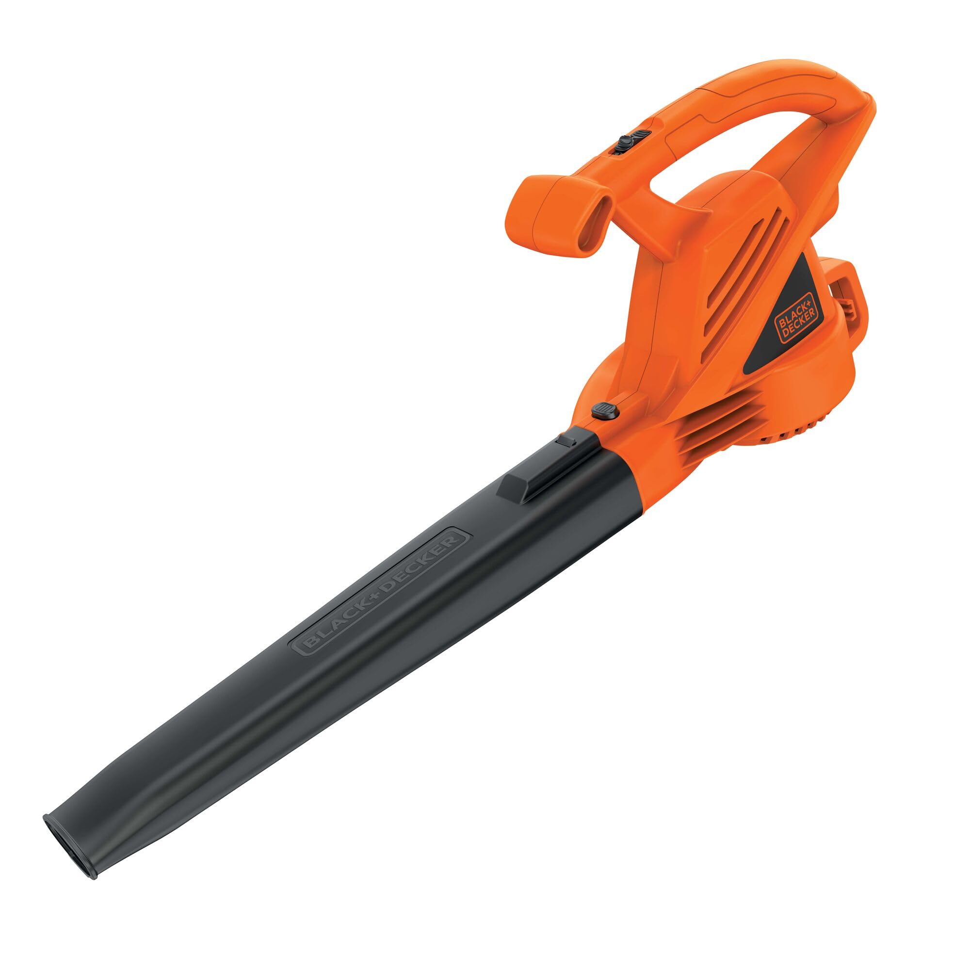 BLACK+DECKER Electric Leaf Blower, Handheld Blowers for Lawn Care, Lightweight, 180 MPH 7-Amp (LB700)