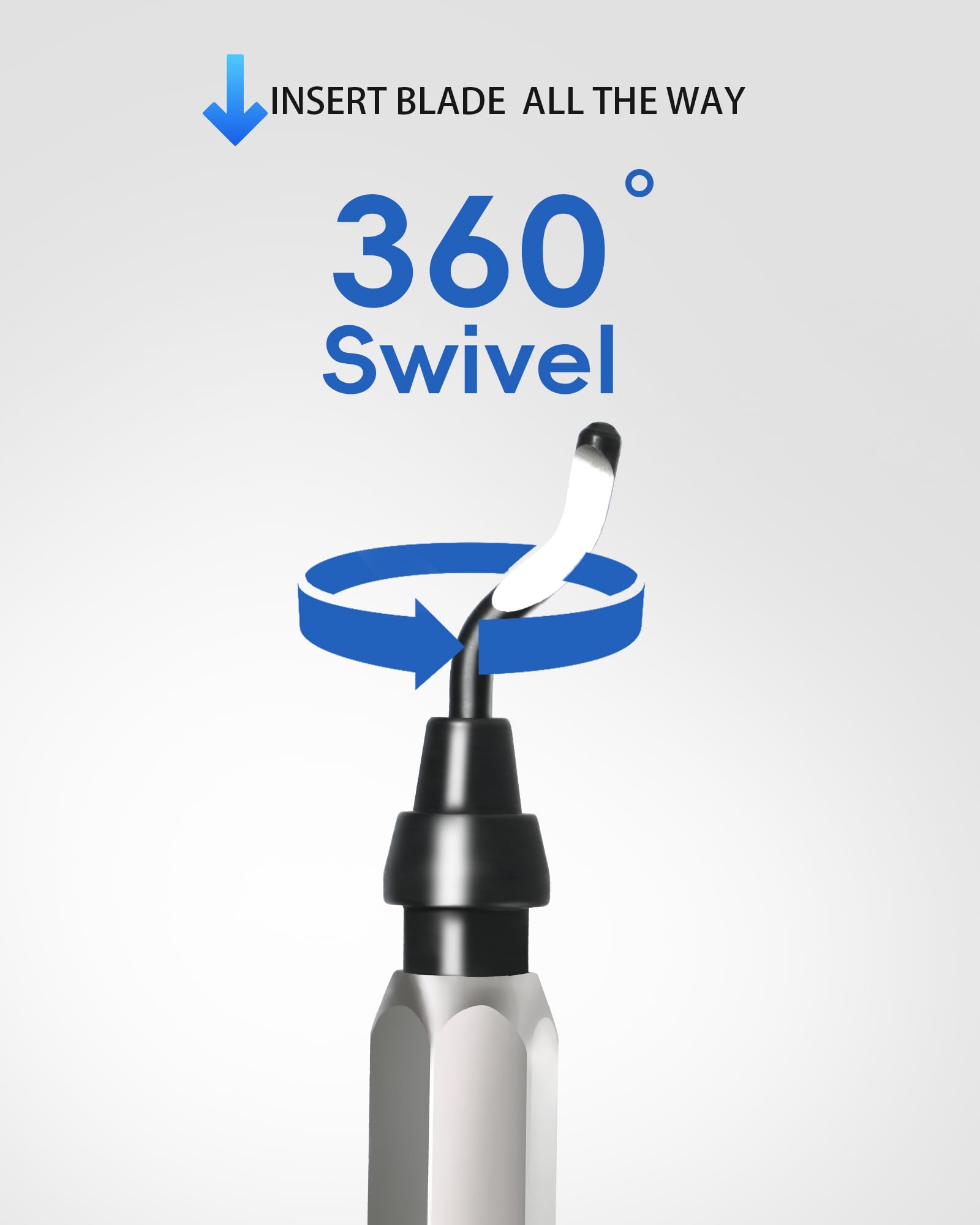 voltrish 11-Blade Deburring Tool for 3D Printing, Premium High-Speed Steel Blades for Smooth Edge Finishing - Ideal for HVAC, Metal & Resin & Professional Conduit Reaming, 3D Printer Accessories
