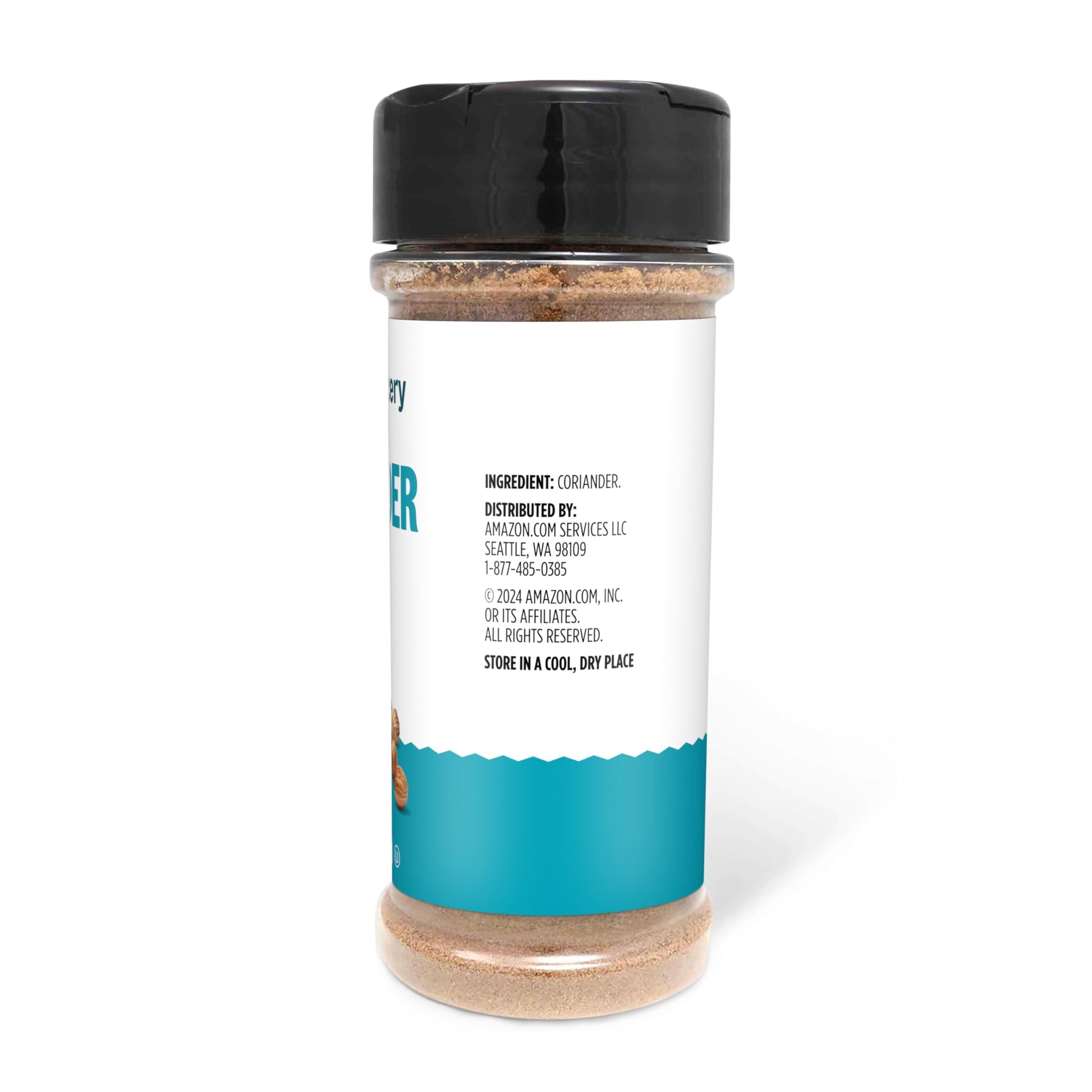 Amazon Grocery, Ground Coriander, 2.75 Oz (Previously Happy Belly, Packaging May Vary)