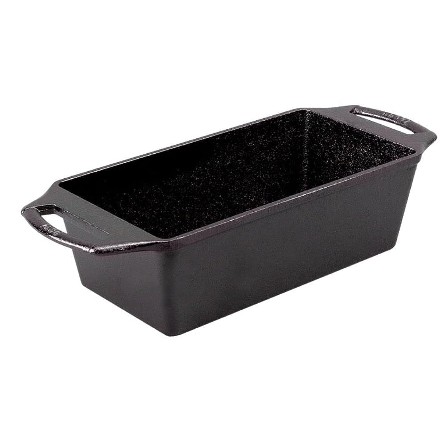 Lodge Gusseisen-Kastenform 21,5x11,5 cm, Schwarz