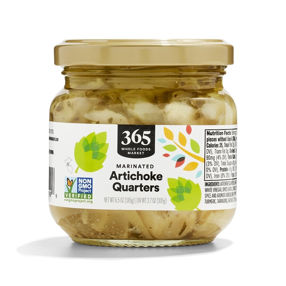 365 by Whole Foods Market, marinierte Artischockenviertel, 184 g
