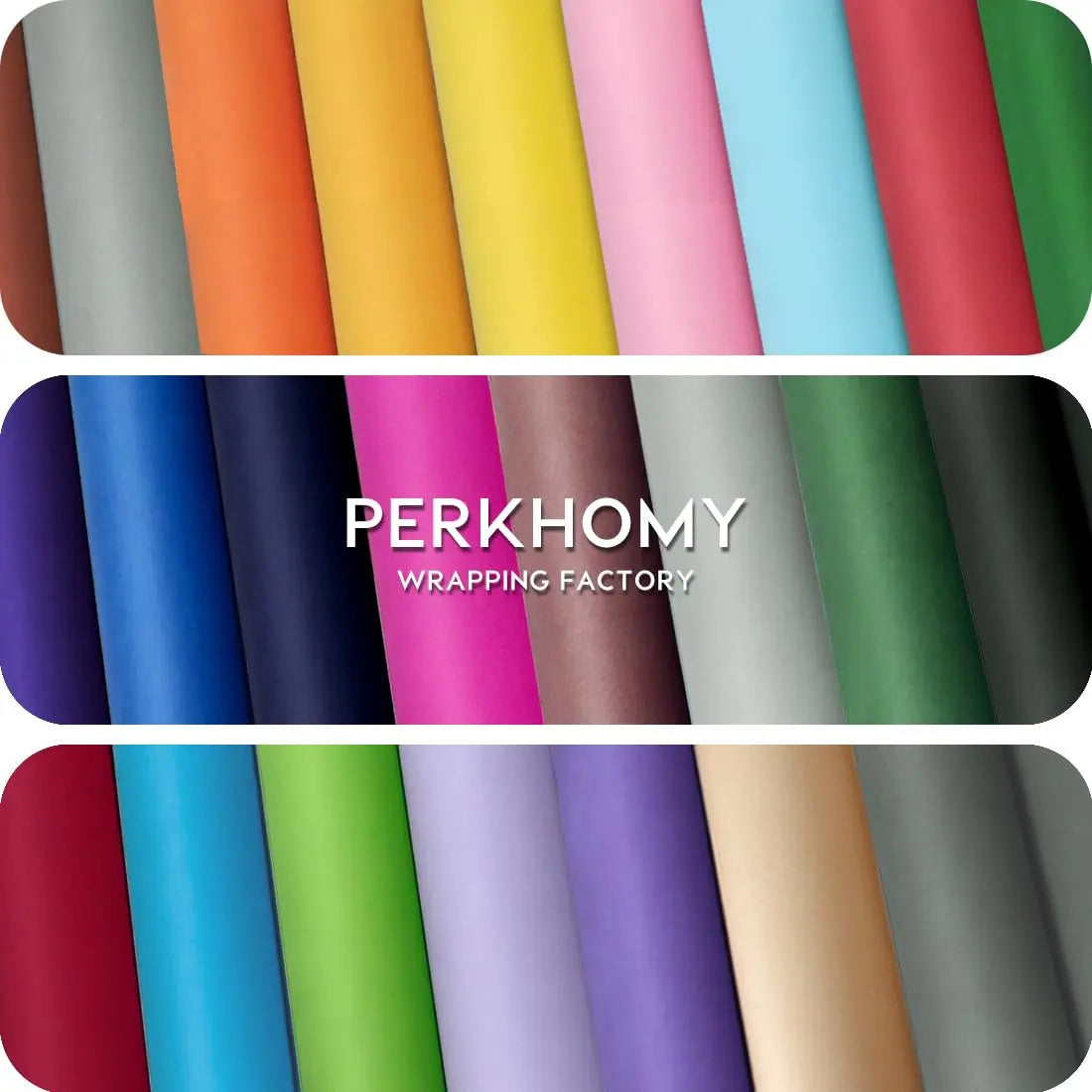 PerkHomy Black Kraft Paper Roll 17.5" x 960" (80') for Gift Wrapping Bouquet Flower Art Painting Craft Writing Packaging Shipping 80GSM 55LB (Black, 17.5" x 80')