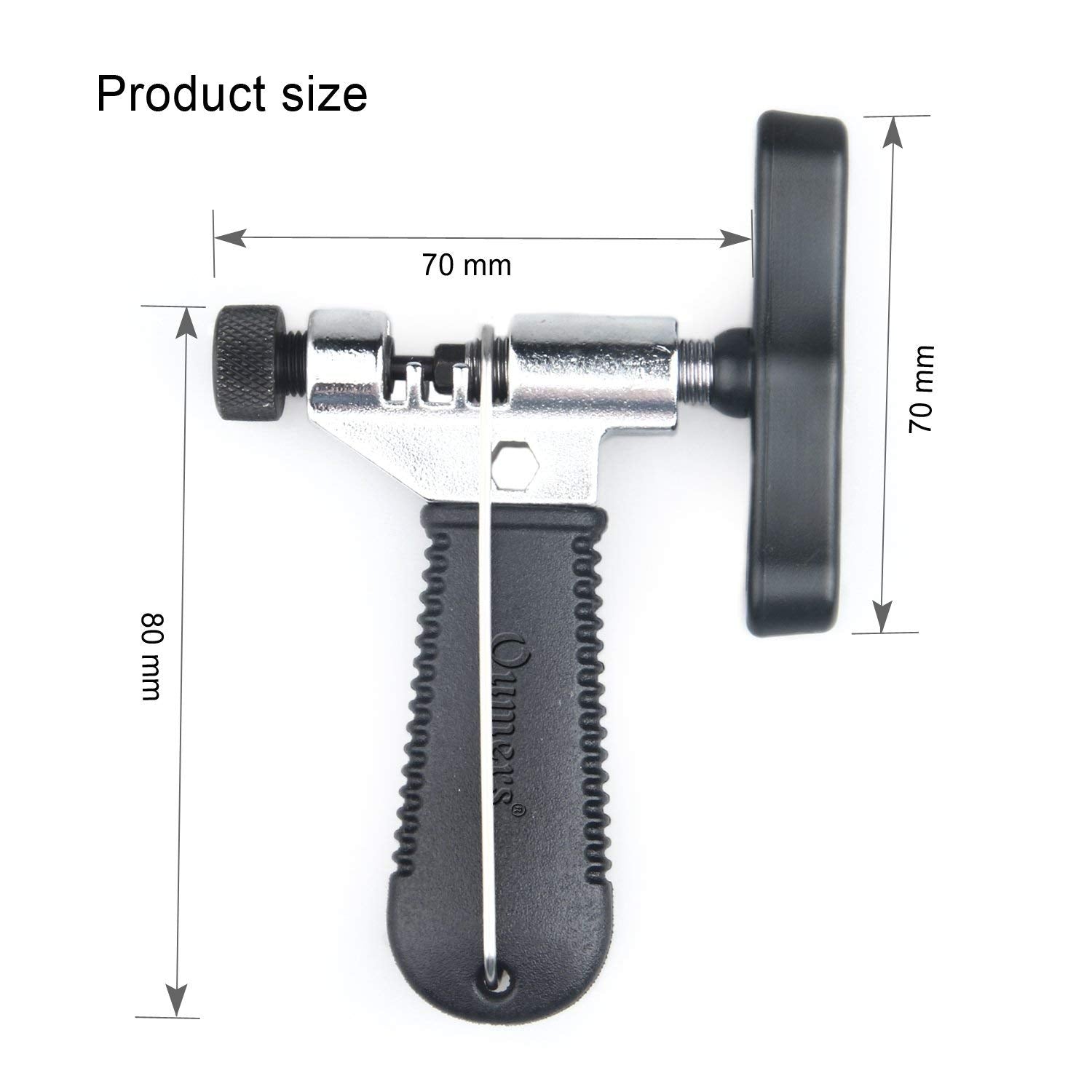 Oumers Universal Bike Chain Tool, Road & Mountain Bicycle Chain Breaker & Installer Kit, Chian Splitter Repair Kit