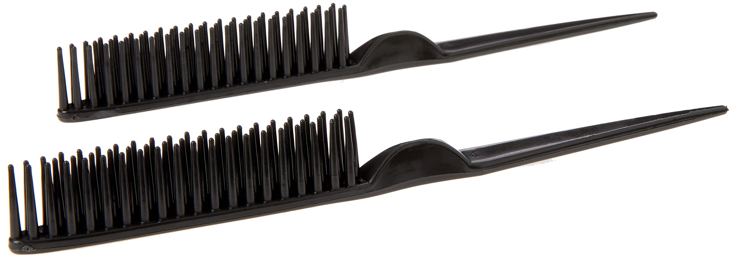 CocoBlack Naturals 3-reihiger Stylingkamm zum Entwirren, Definieren und Trennen von Locken (Schwarz)