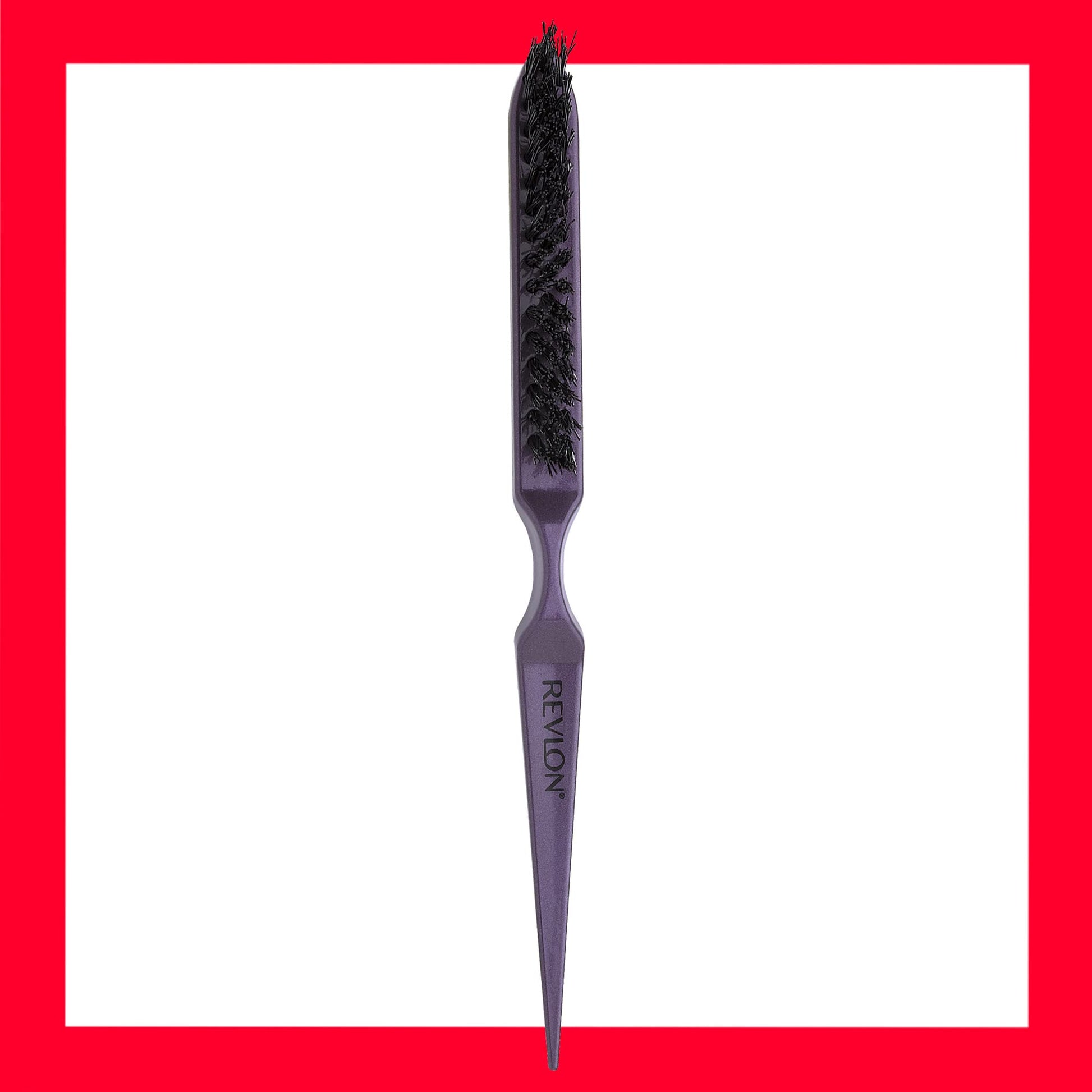 Revlon Perfect Style Softness and Shine Teasing Brush, Purple