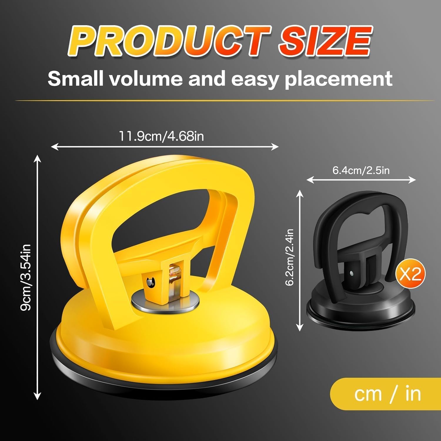 HORFUTY Car Dent Puller 3 Pack