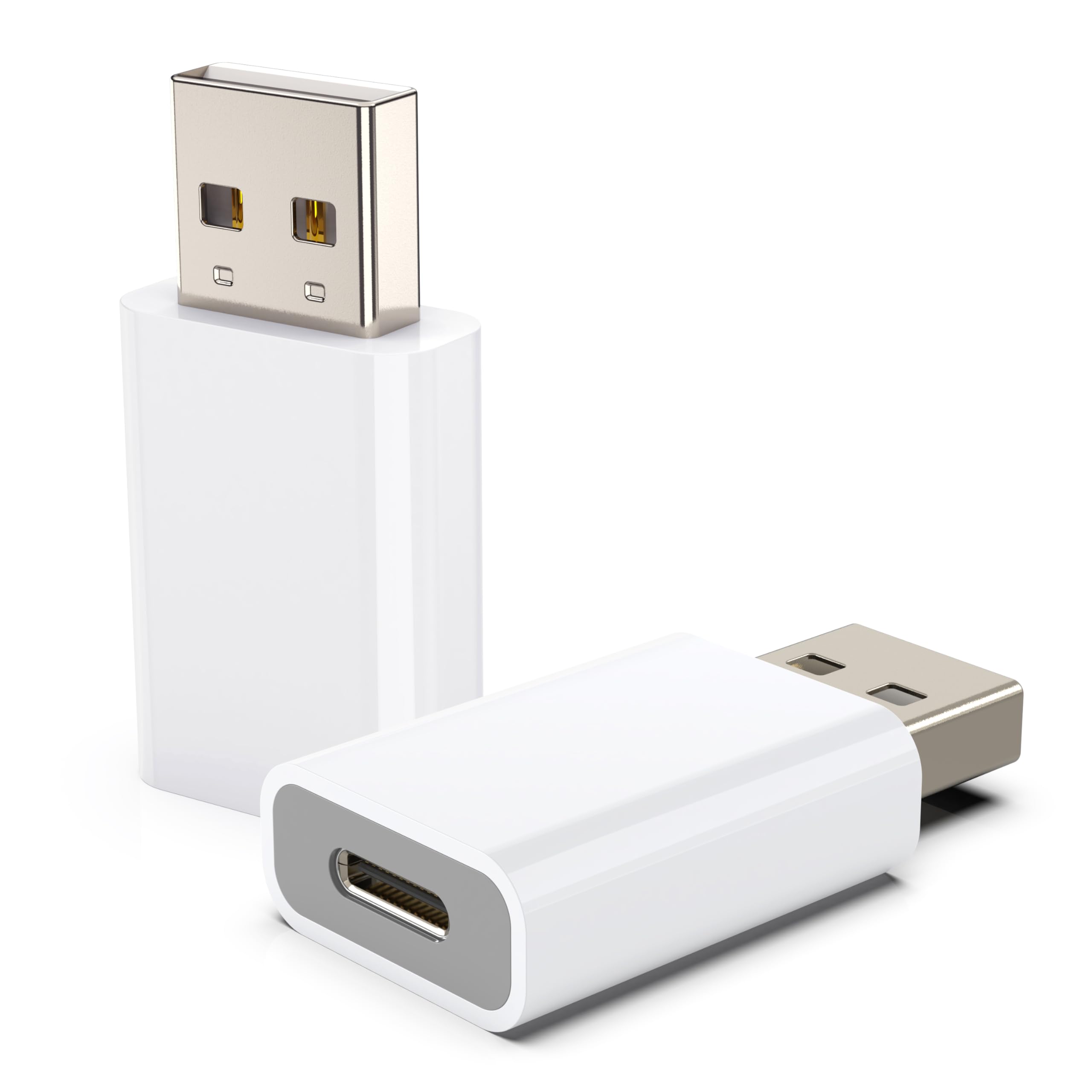 LMUBOY USB to USB C Adapter[Mfi Certified],USB-C Female to USB Male Charger Converter for Apple MagSafe Watch 10/9/8/7/SE/Ultra,Car,iPhone Air 17 16 15 14 13 Mini Pro Max,Samsung Galaxy,Pixel,CarPlay