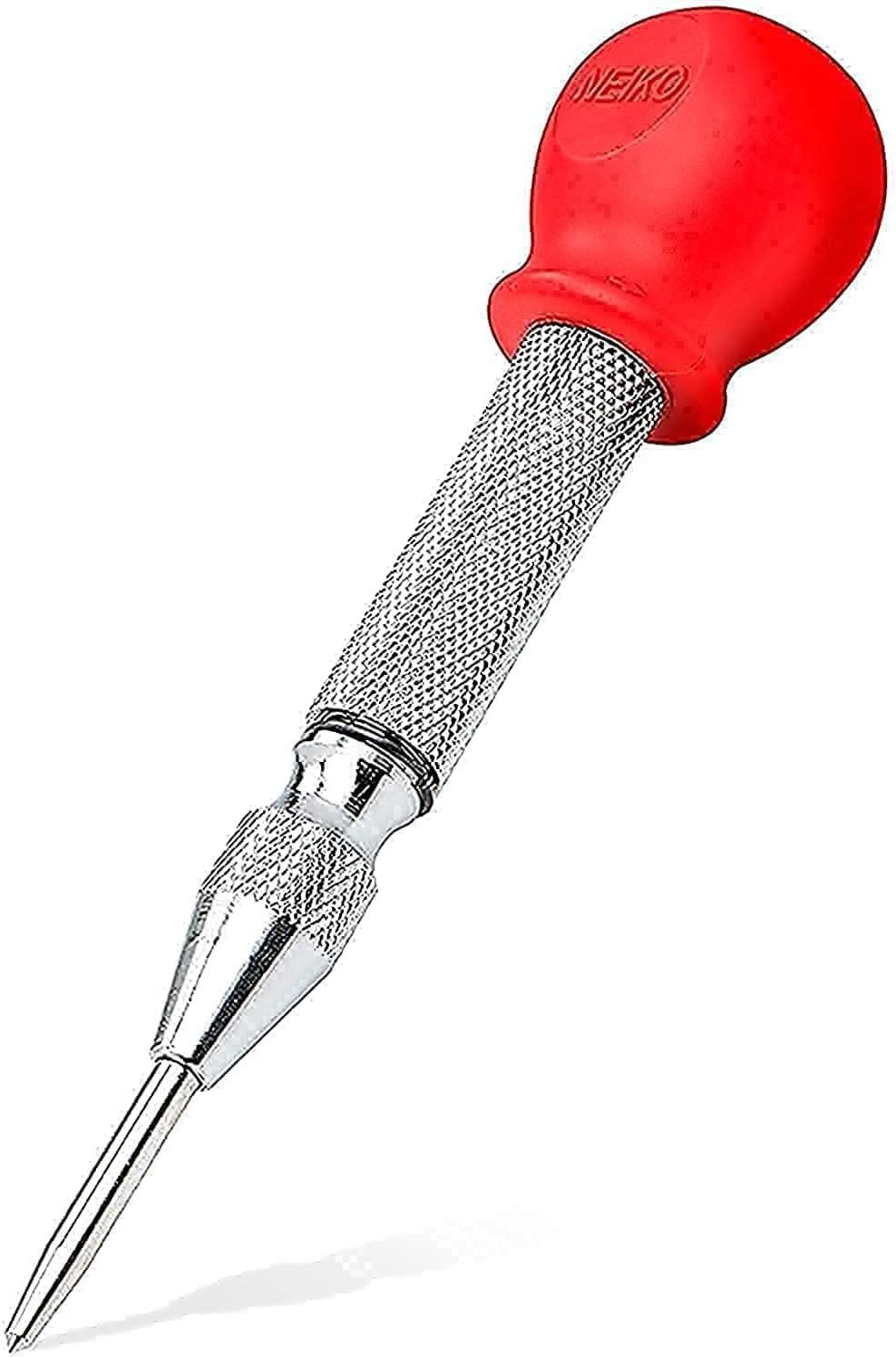 NEIKO 02638A 12,7 cm automatischer Körner für Metall, einstellbarer, federbelasteter Körner, Federkörner, Körner federbelastet, automatischer Körner